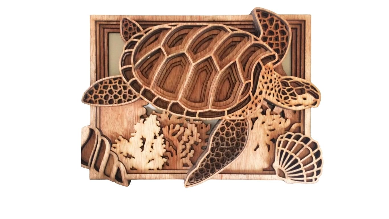 July 2; Wood SeaTurtle July 2; Wood SeaTurtle