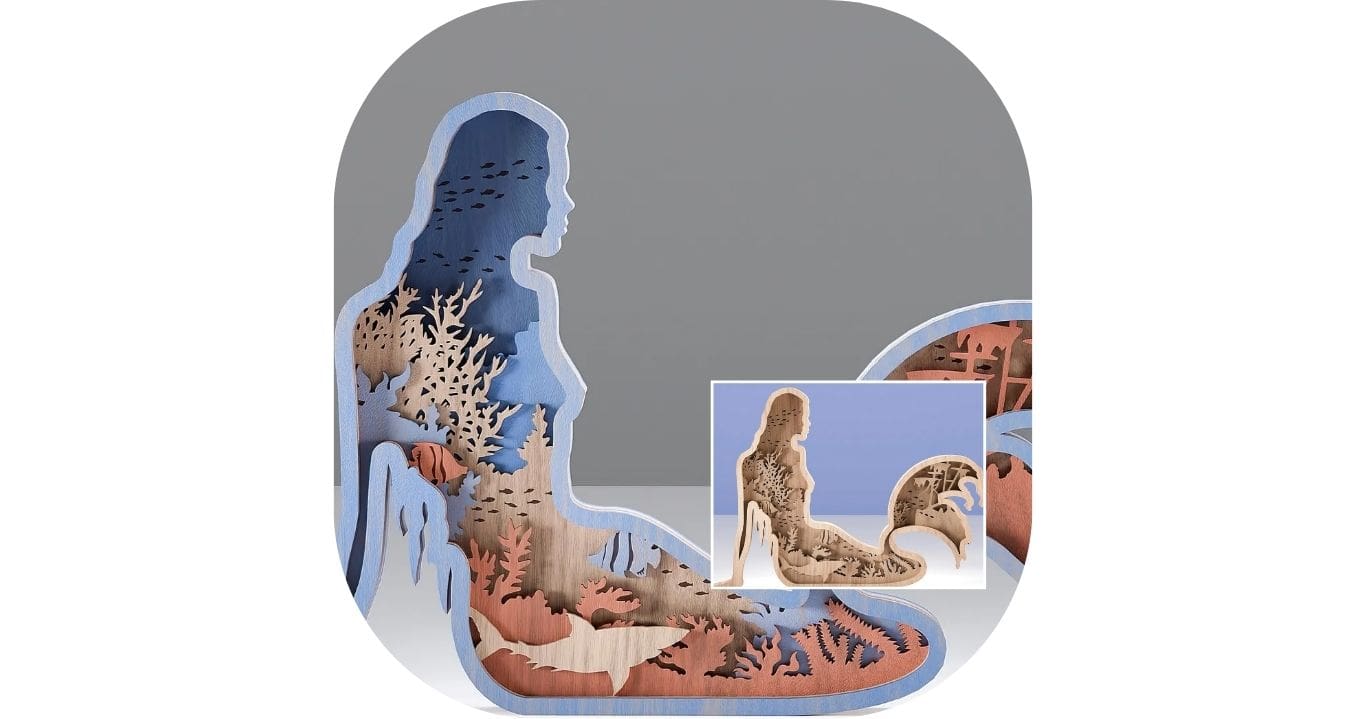 June 18; Wood Mermaid June 18; Wood Mermaid