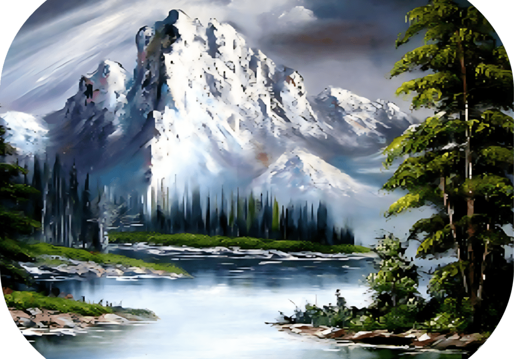 Mountain Majesty Oil Painting